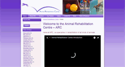 Desktop Screenshot of animalrehabilitation.co.uk