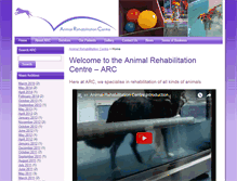 Tablet Screenshot of animalrehabilitation.co.uk